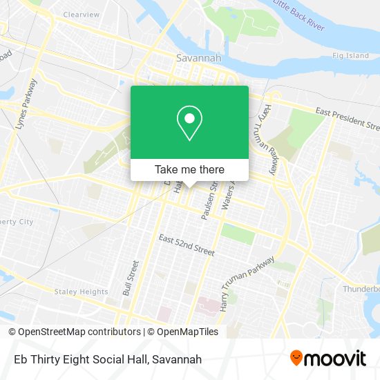 Mapa de Eb Thirty Eight Social Hall