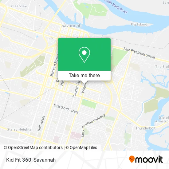 Kid Fit 360 map