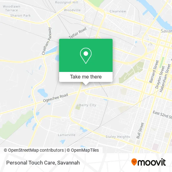Mapa de Personal Touch Care