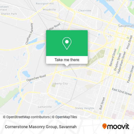 Cornerstone Masonry Group map
