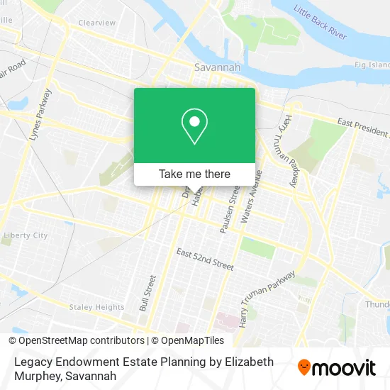 Mapa de Legacy Endowment Estate Planning by Elizabeth Murphey