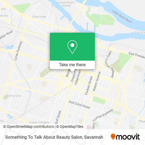 Something To Talk About Beauty Salon map