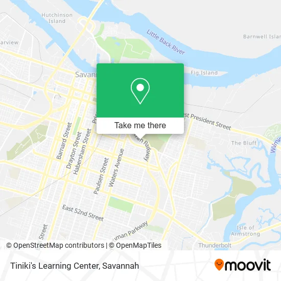 Tiniki's Learning Center map