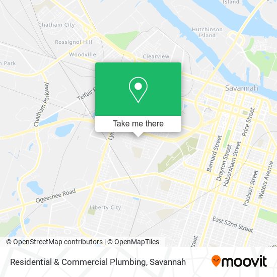 Residential & Commercial Plumbing map