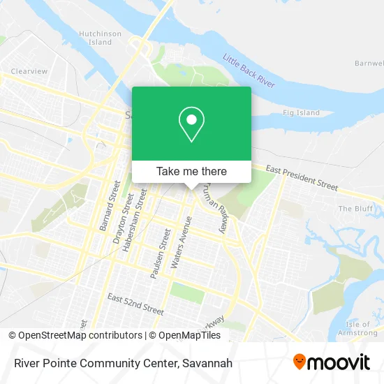 Mapa de River Pointe Community Center
