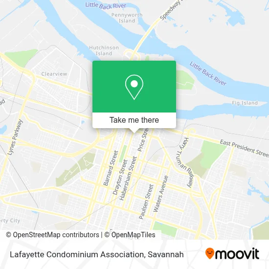 Lafayette Condominium Association map