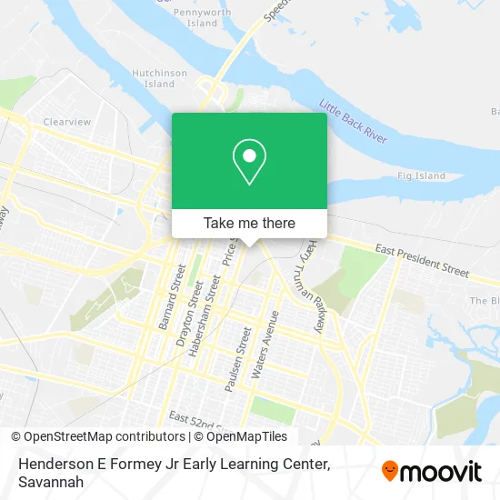 Henderson E Formey Jr Early Learning Center map