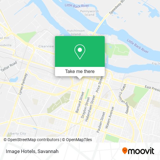 Mapa de Image Hotels