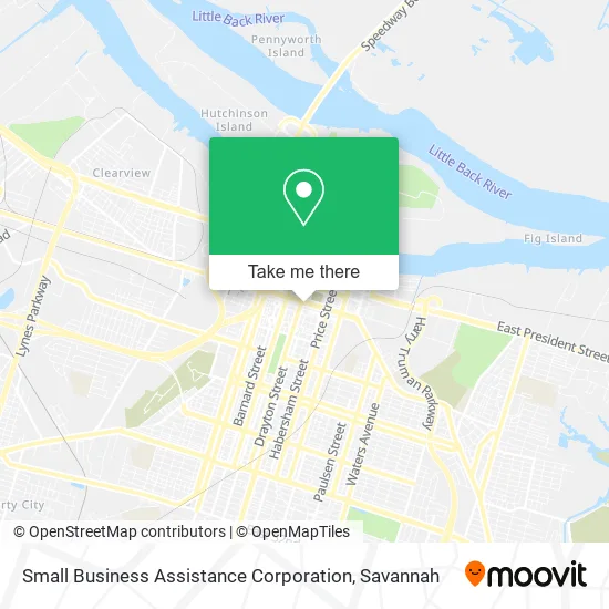 Small Business Assistance Corporation map