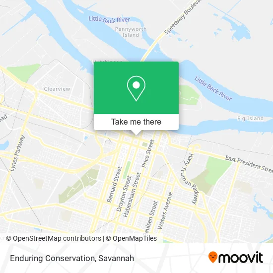 Mapa de Enduring Conservation