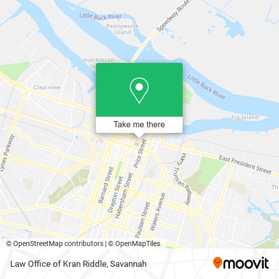 Law Office of Kran Riddle map