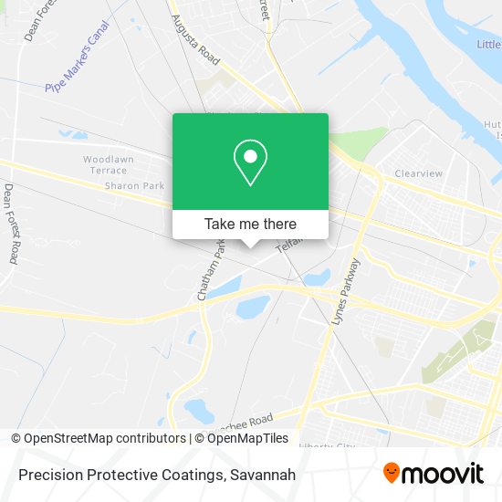 Mapa de Precision Protective Coatings