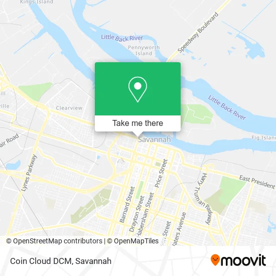 Coin Cloud DCM map