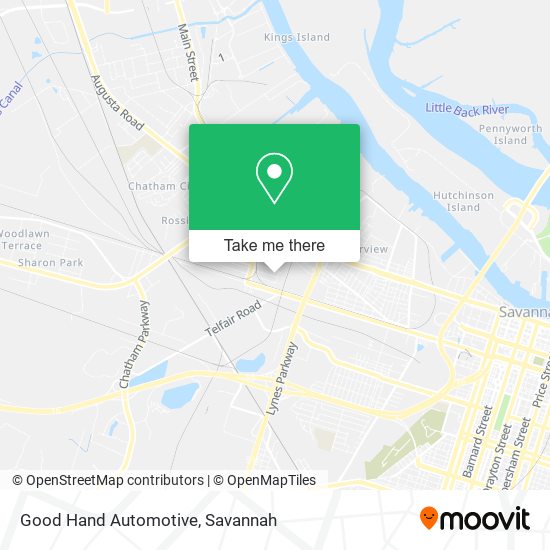 Good Hand Automotive map