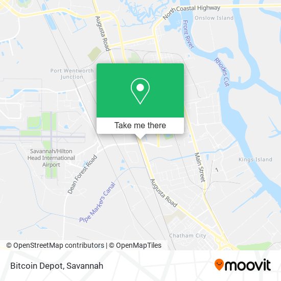 Bitcoin Depot map