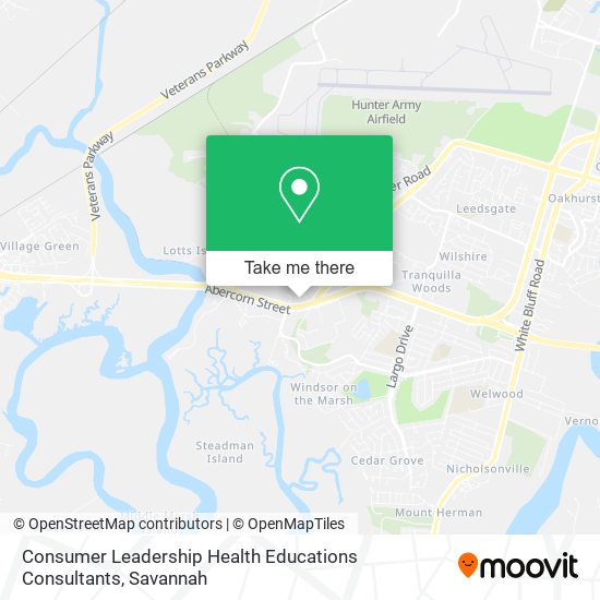 Consumer Leadership Health Educations Consultants map