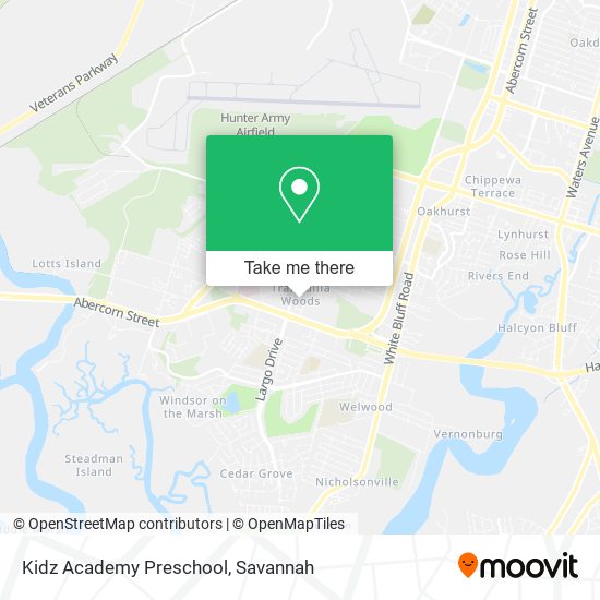 Kidz Academy Preschool map