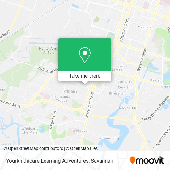 Yourkindacare Learning Adventures map