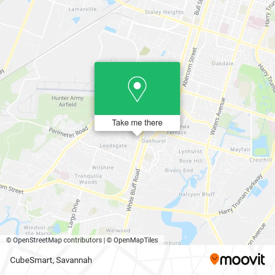 CubeSmart map