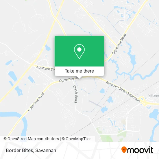 Border Bites map