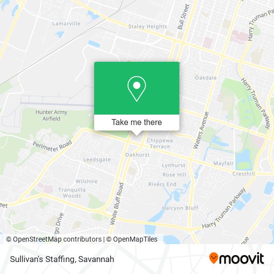 Mapa de Sullivan's Staffing
