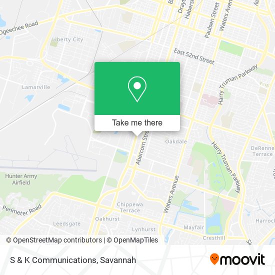 Mapa de S & K Communications