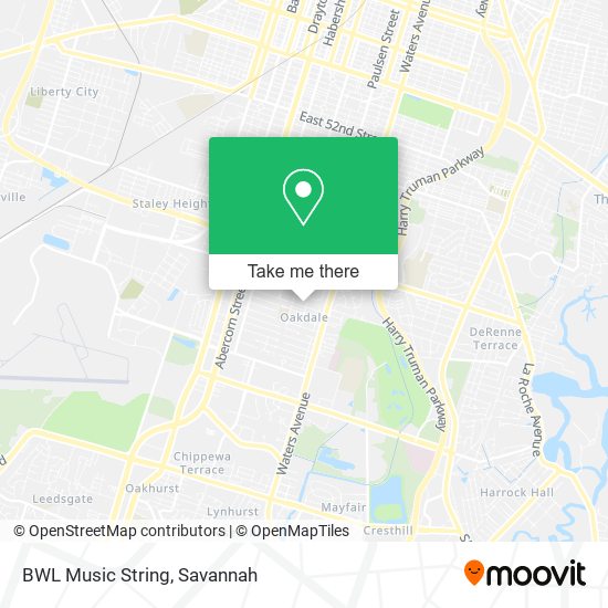 Mapa de BWL Music String
