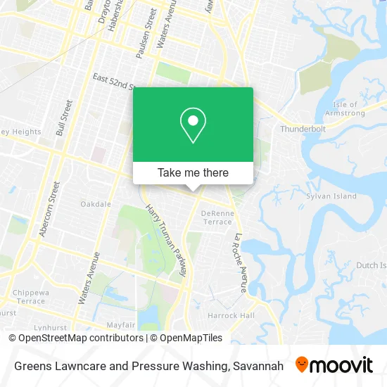 Mapa de Greens Lawncare and Pressure Washing