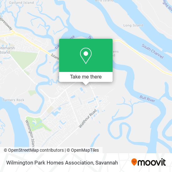 Mapa de Wilmington Park Homes Association