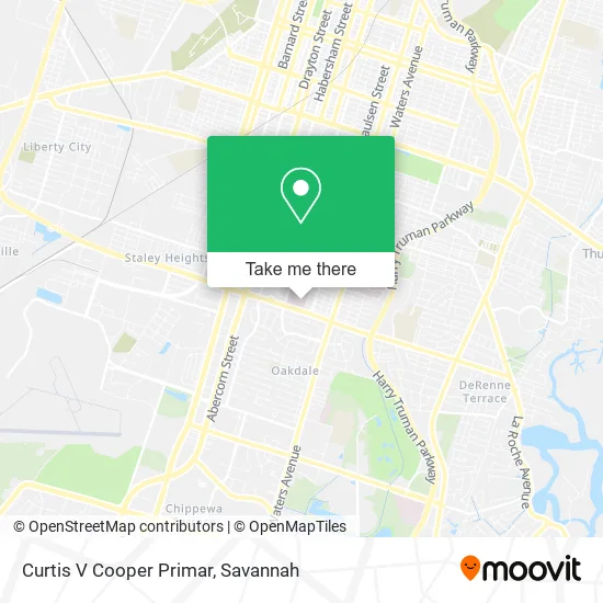 Mapa de Curtis V Cooper Primar