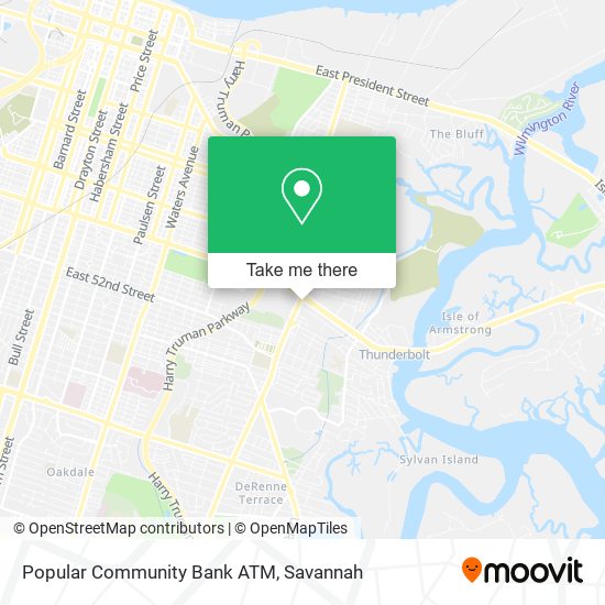 Mapa de Popular Community Bank ATM