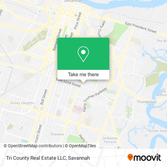 Mapa de Tri County Real Estate LLC