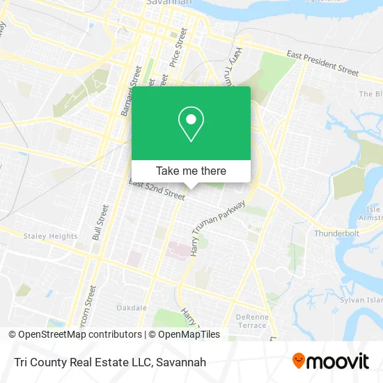 Mapa de Tri County Real Estate LLC