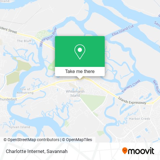 Charlotte Internet map