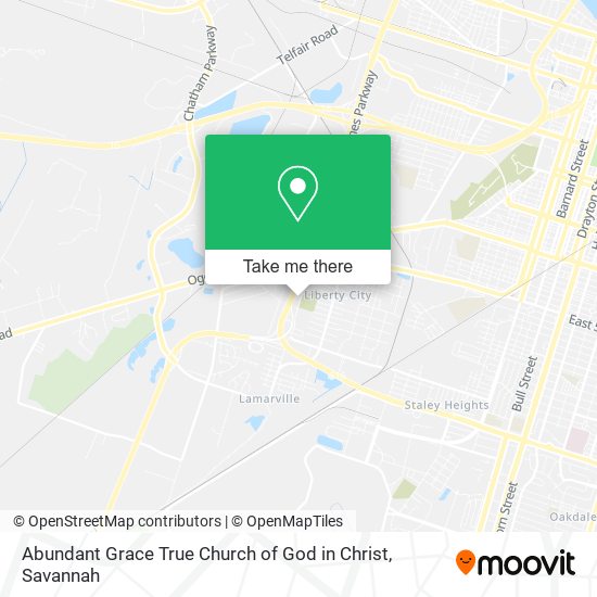 Mapa de Abundant Grace True Church of God in Christ