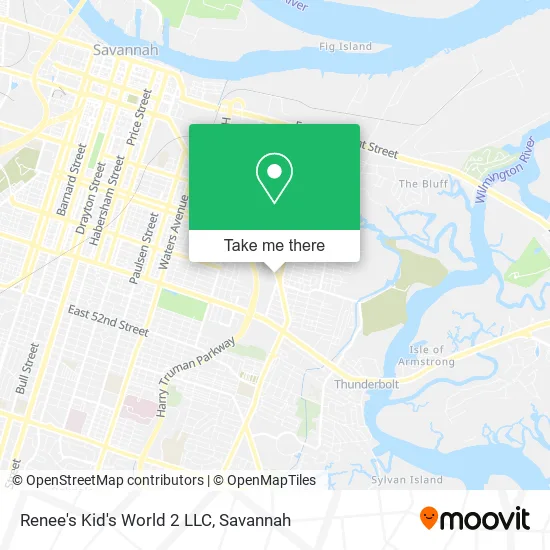 Mapa de Renee's Kid's World 2 LLC
