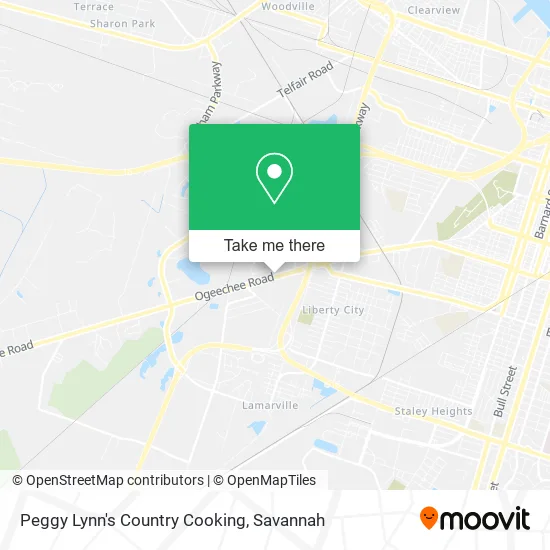 Mapa de Peggy Lynn's Country Cooking