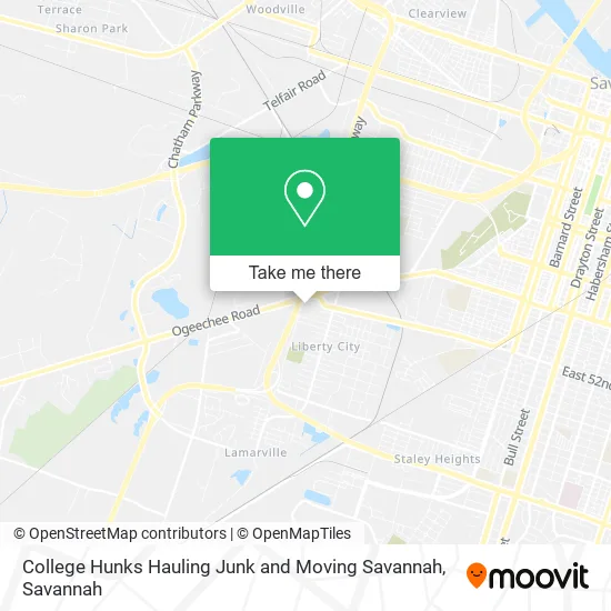 Mapa de College Hunks Hauling Junk and Moving Savannah