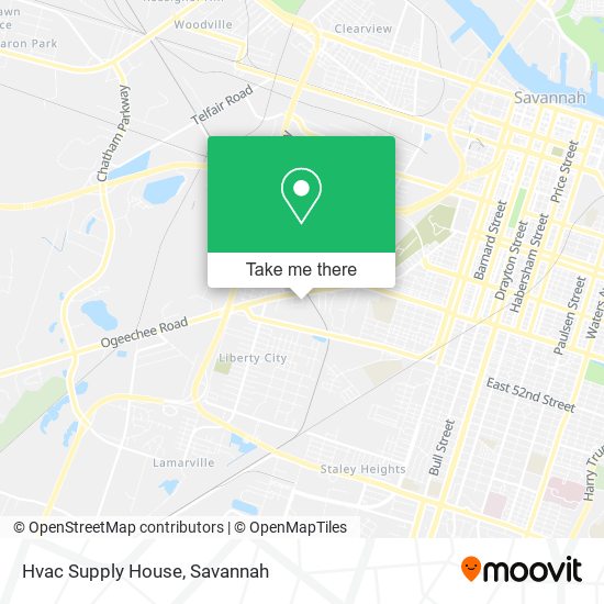 Mapa de Hvac Supply House