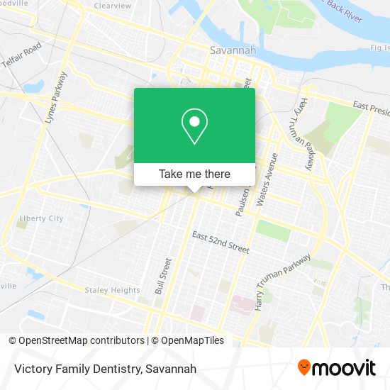 Mapa de Victory Family Dentistry