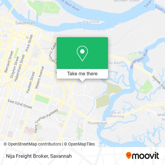 Nija Freight Broker map