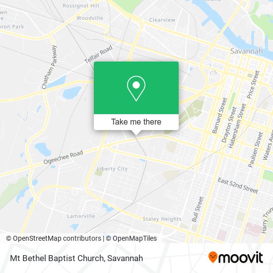 Mapa de Mt Bethel Baptist Church