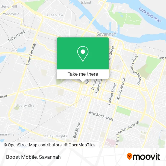 Boost Mobile map