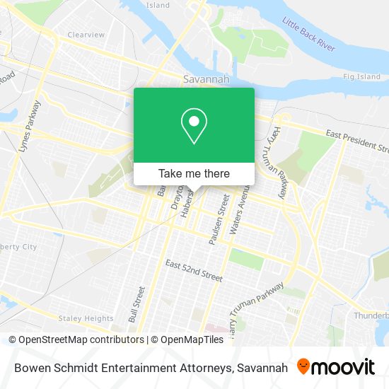 Bowen Schmidt Entertainment Attorneys map