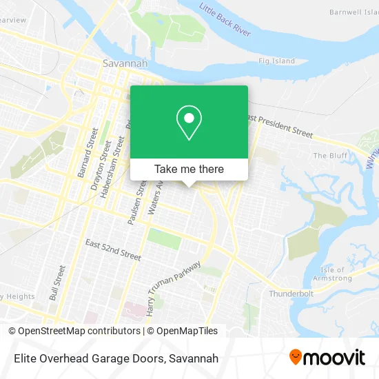 Elite Overhead Garage Doors map