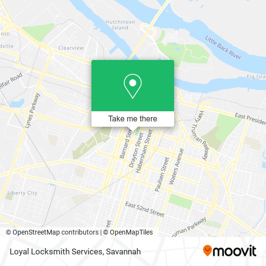 Mapa de Loyal Locksmith Services