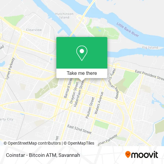 Coinstar - Bitcoin ATM map