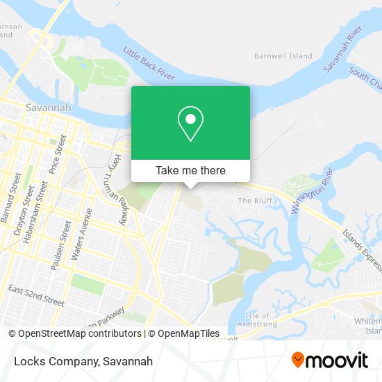 Locks Company map