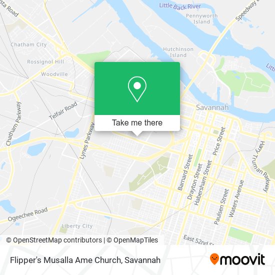 Flipper's Musalla Ame Church map