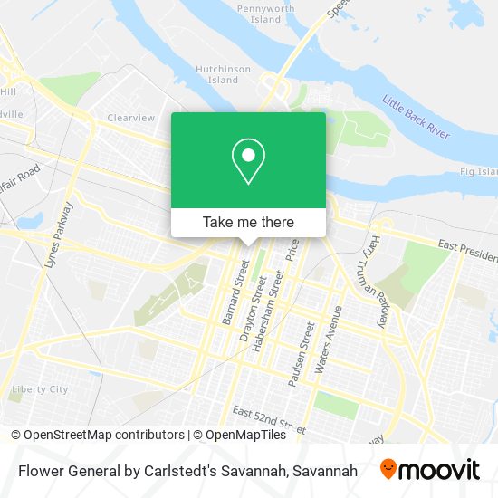 Flower General by Carlstedt's Savannah map
